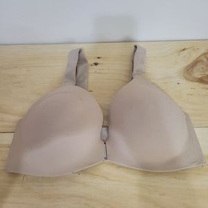 Spanx beige brallelujah bra 34D front closure